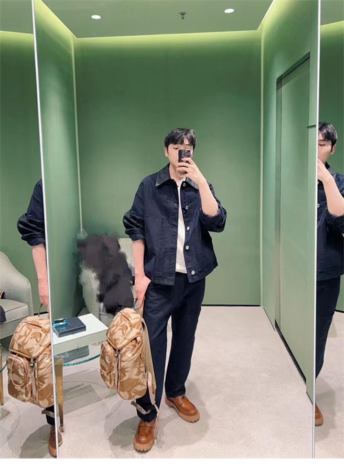 P R A D A 프라다 트라이앵글 카고 데님 팬츠 레플리카 6번 이미지 - 의류 | 세미샵 레플리카 사이트