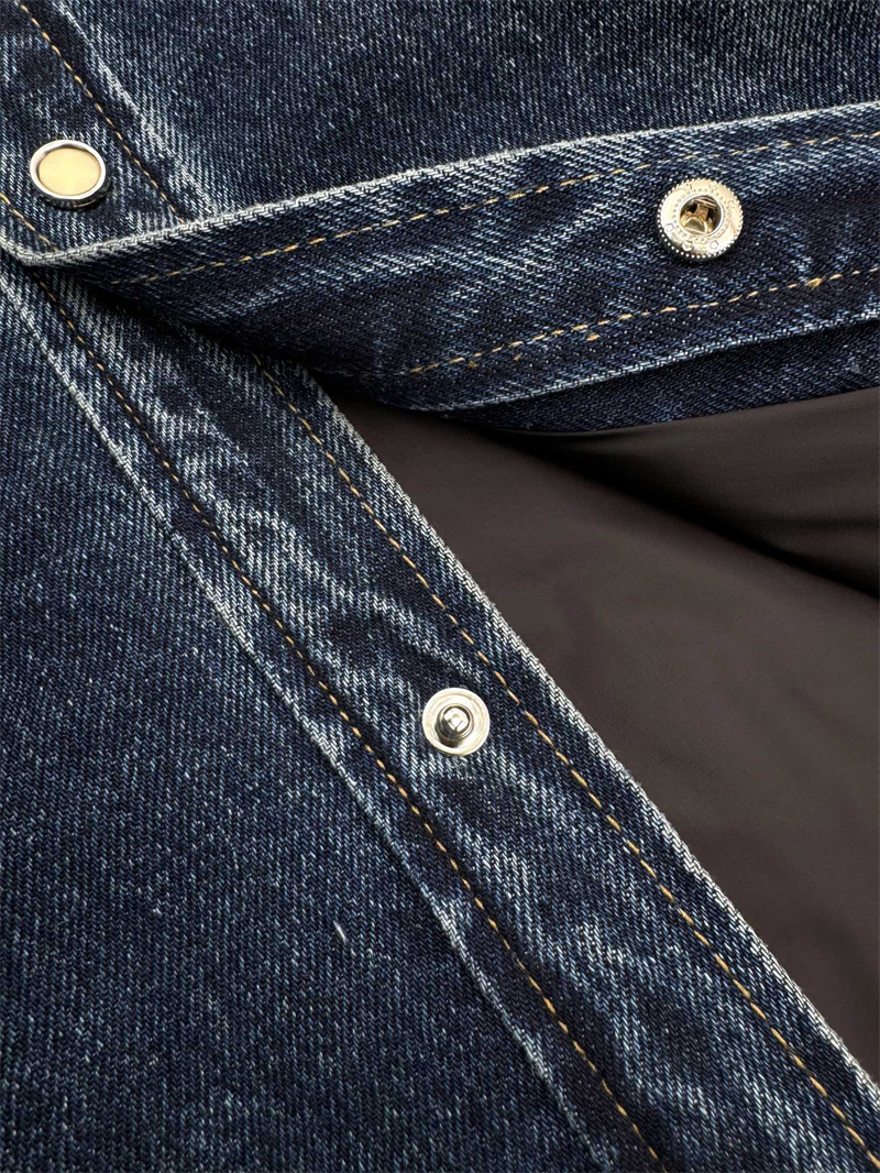 P R A D A 프라다 패디드 데님 셔츠 레플리카 9번 이미지 - 의류 | 세미샵 레플리카 사이트