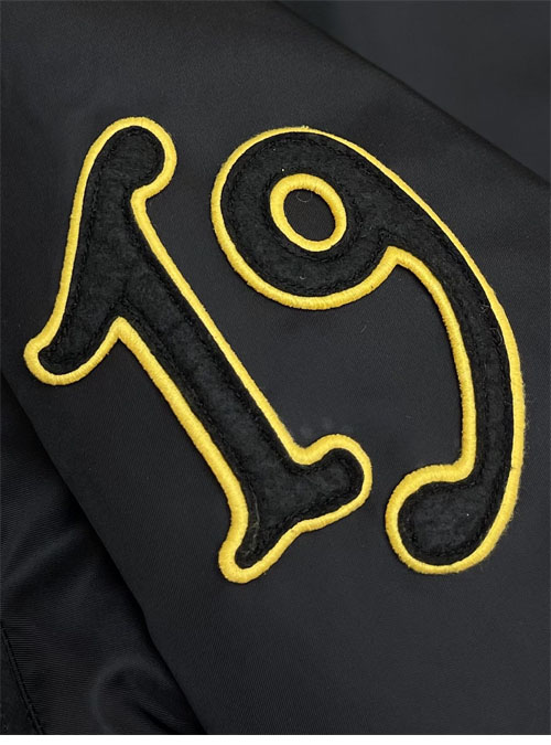 P R A D A 프라다 패치 리나일론 봄버 바시티 자켓 블루종 레플리카 8번 이미지 - 의류 | 세미샵 레플리카 사이트