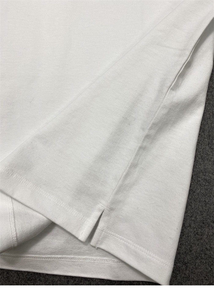 P R A D A 프라다 포켓 트라이앵글 반팔 티셔츠 화이트 레플리카 17번 이미지 - 의류 | 세미샵 레플리카 사이트