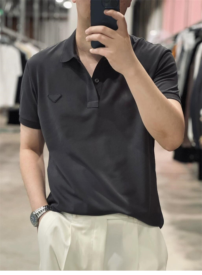 P R A D A 프라다 피케 폴로 셔츠 2컬러 레플리카 3번 이미지 - 의류 | 세미샵 레플리카 사이트