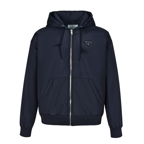 P R A D A 프라다 23FW 트라이앵글 로고 리버서블 후디 자켓 레플리카 9번 이미지 - 의류 | 세미샵 레플리카 사이트