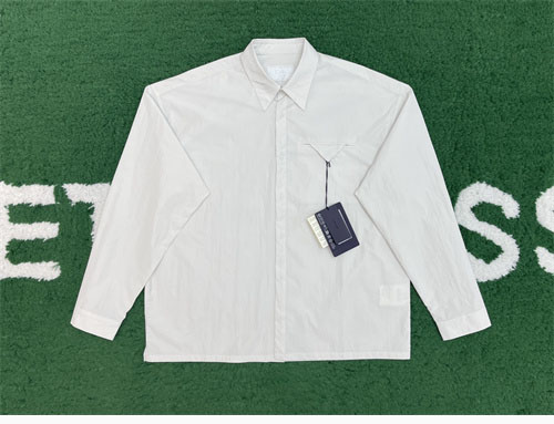 P R A D A 프라다 24FW 나일론 삼각 스냅 셔츠 재킷 레플리카 2번 이미지 - 의류 | 세미샵 레플리카 사이트