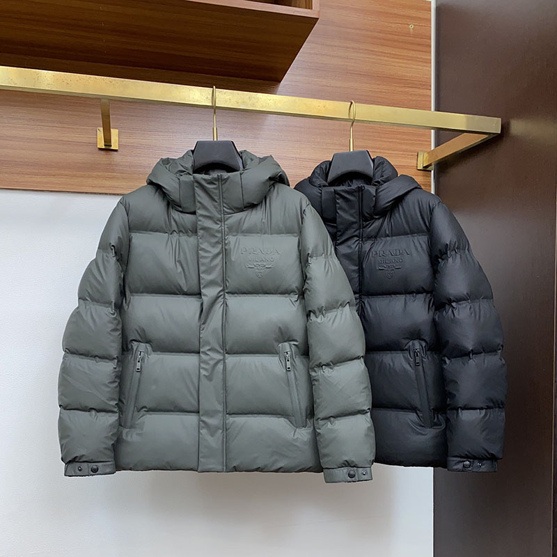 P R A D A 프라다 24FW 로고 패딩 자켓 레플리카 1번 이미지 - 의류 | 세미샵 레플리카 사이트