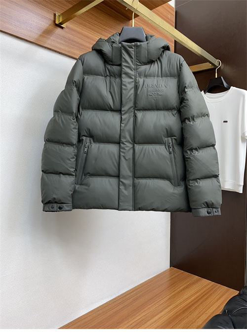 P R A D A 프라다 24FW 로고 패딩 자켓 레플리카 2번 이미지 - 의류 | 세미샵 레플리카 사이트
