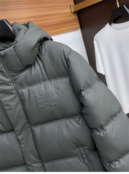 P R A D A 프라다 24FW 로고 패딩 자켓 레플리카 5번 이미지 - 의류 | 세미샵 레플리카 사이트