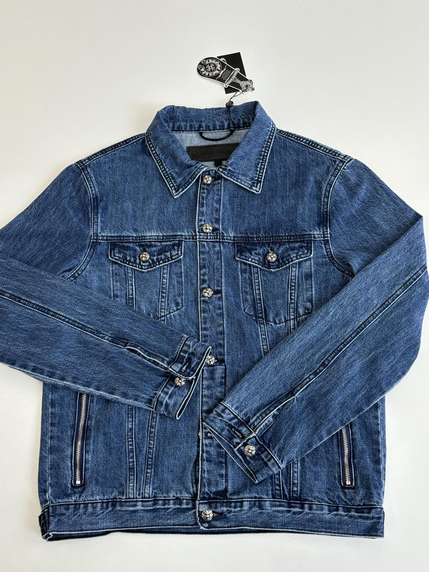 Chrome Hearts 크롬하츠 크로스 버튼 데님 자켓 레플리카 3번 이미지 - 의류 | 세미샵 레플리카 사이트