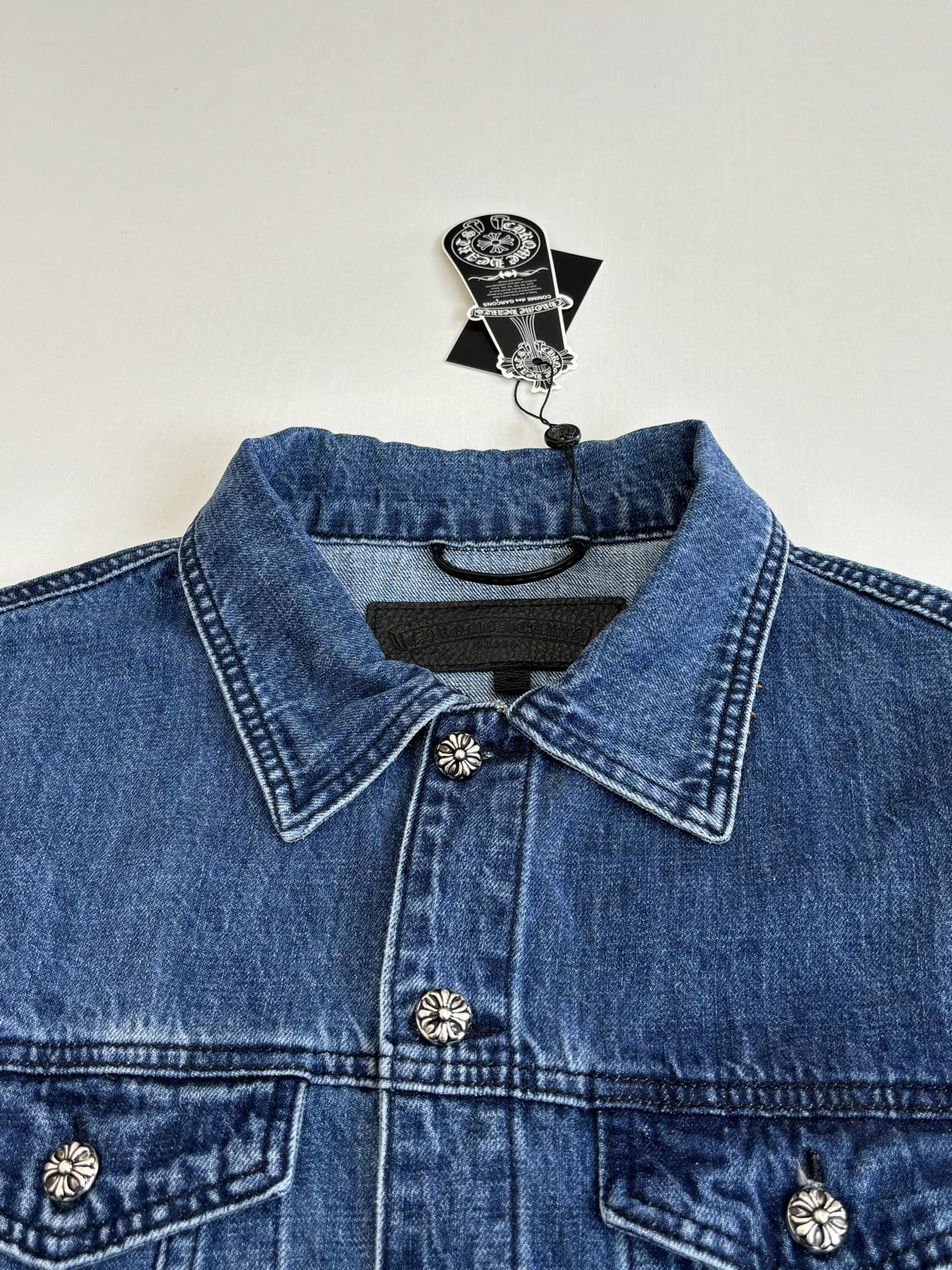 Chrome Hearts 크롬하츠 크로스 버튼 데님 자켓 레플리카 4번 이미지 - 의류 | 세미샵 레플리카 사이트