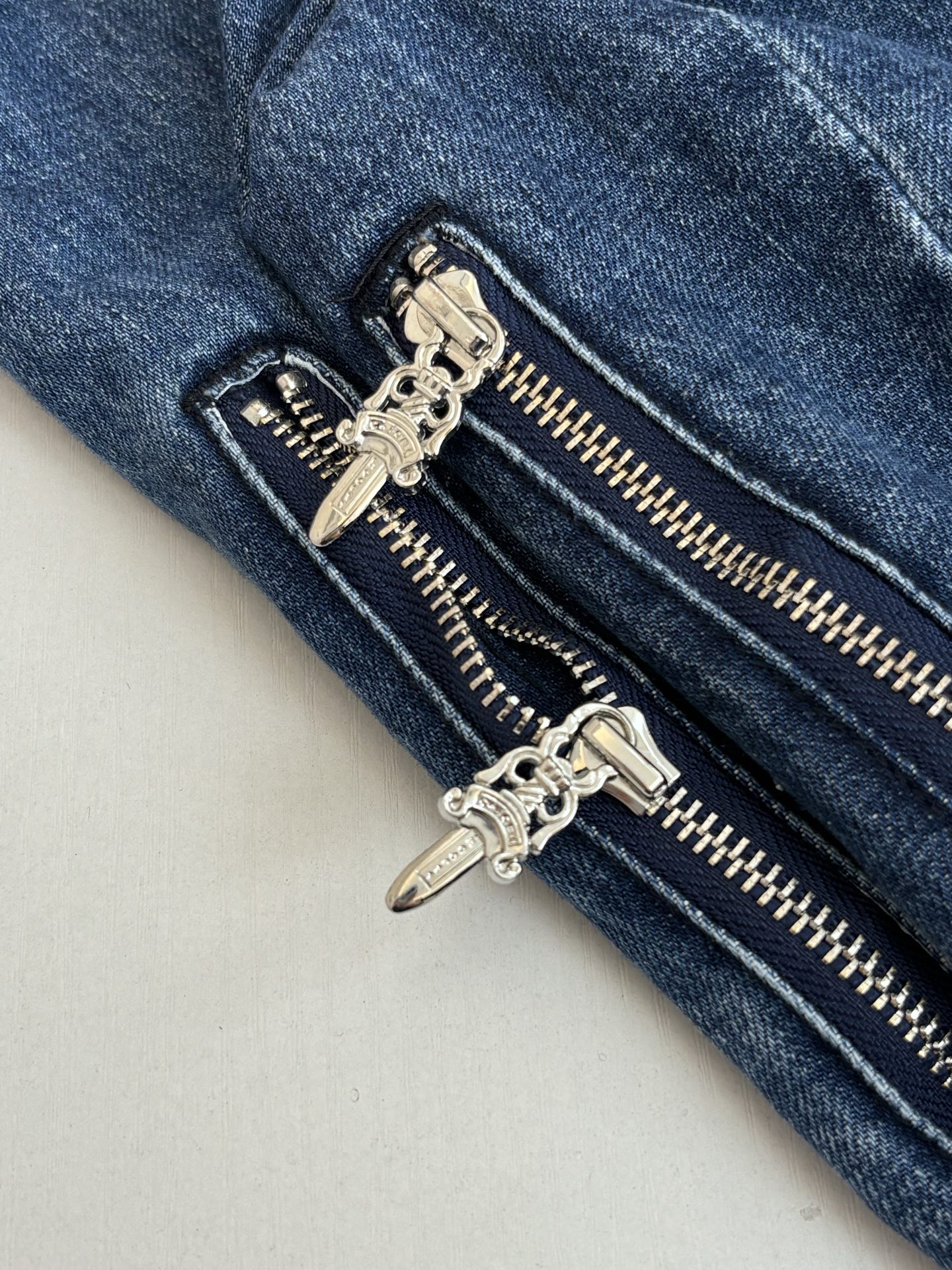 Chrome Hearts 크롬하츠 크로스 버튼 데님 자켓 레플리카 7번 이미지 - 의류 | 세미샵 레플리카 사이트