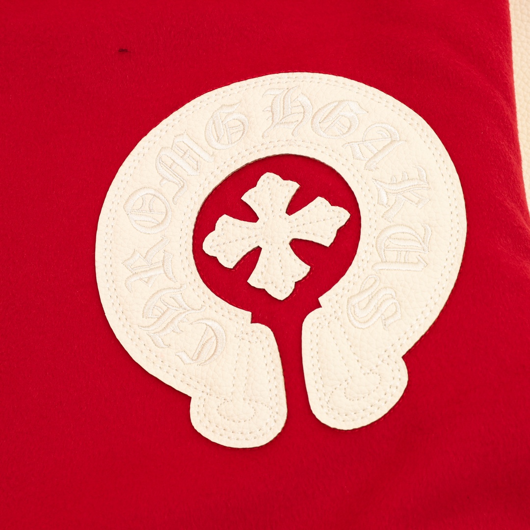 Chrome Hearts 크롬하츠 크로스 패치 레터맨 바시티 자켓 레플리카 4번 이미지 - 의류 | 세미샵 레플리카 사이트