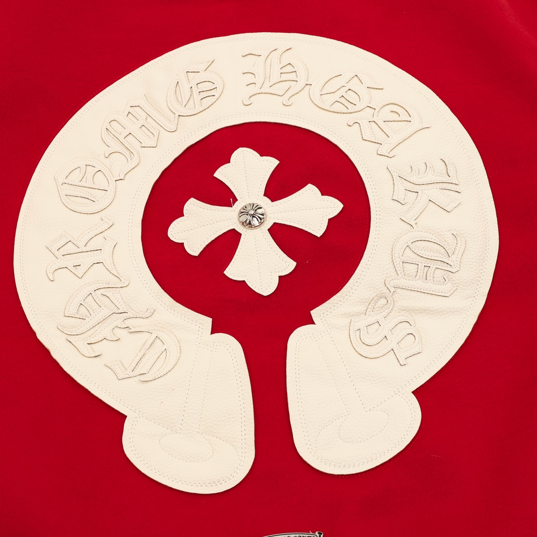 Chrome Hearts 크롬하츠 크로스 패치 레터맨 바시티 자켓 레플리카 7번 이미지 - 의류 | 세미샵 레플리카 사이트