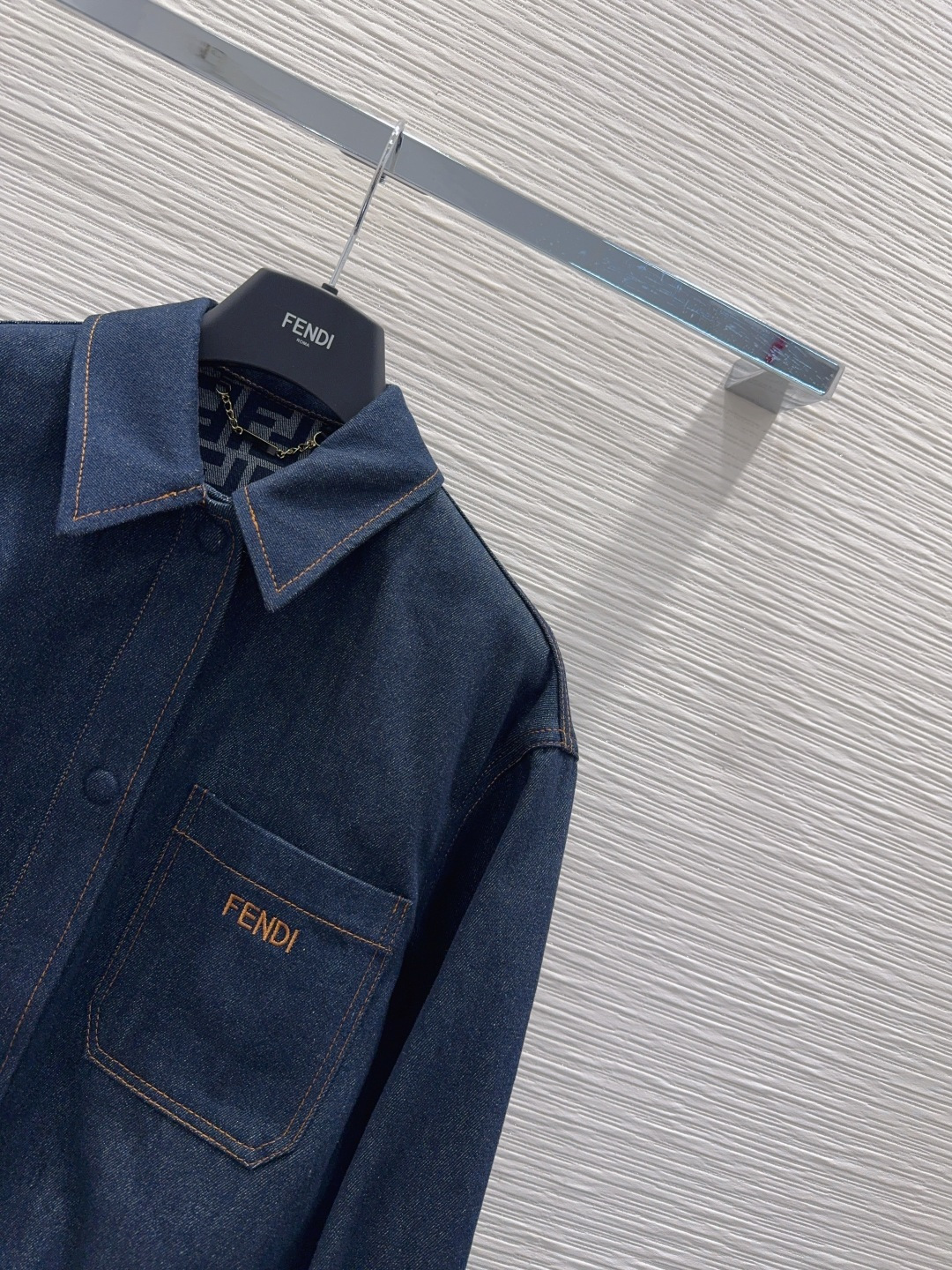 펜디 블루 데님 자켓 4번 이미지