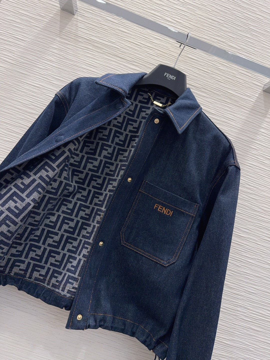 펜디 블루 데님 자켓 6번 이미지