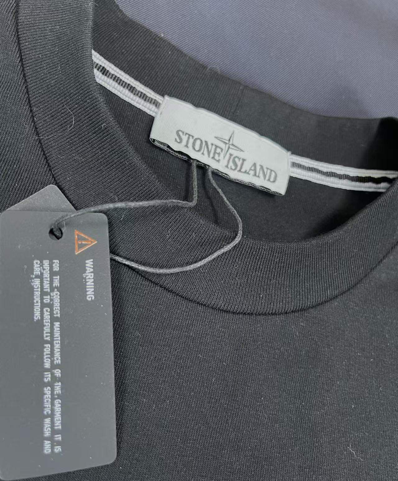 Stone Island 스톤아일랜드 가먼트 다이 포켓 티셔츠 레플리카 7번 이미지 - 의류 | 세미샵 레플리카 사이트