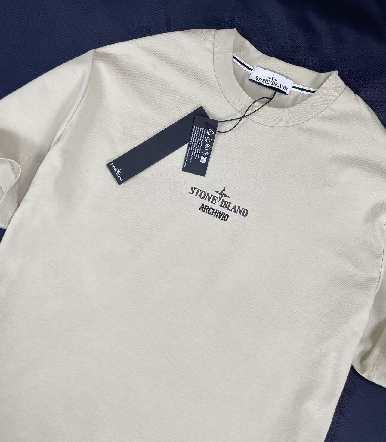 Stone Island 스톤아일랜드 가먼트 다이 포켓 티셔츠 레플리카 5번 이미지 - 의류 | 세미샵 레플리카 사이트