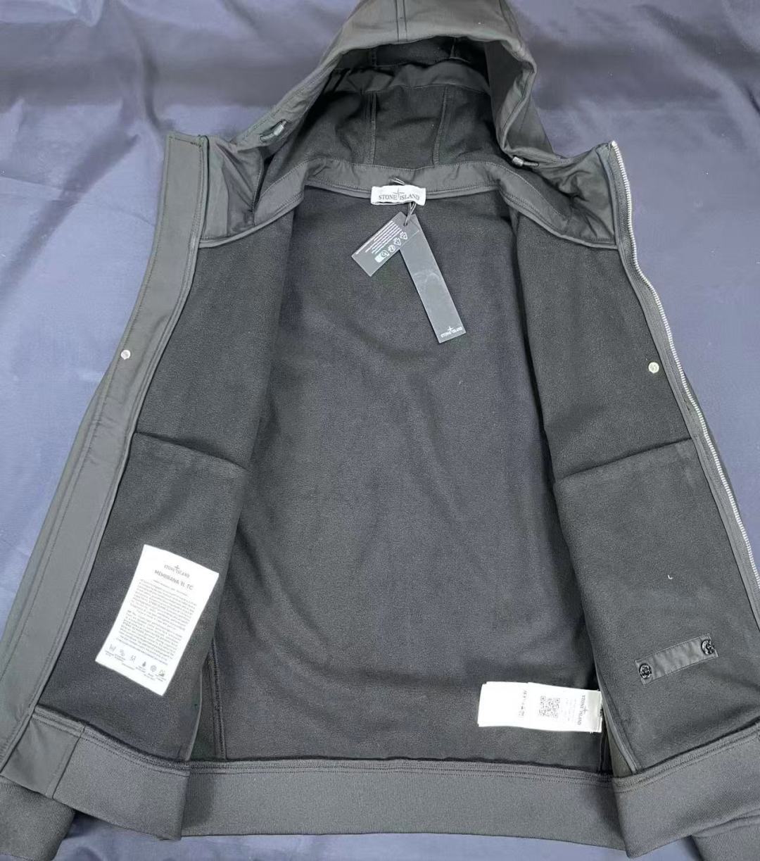 Stone Island 스톤아일랜드 소프트 쉘 프리모로프트 인슐레이션 후드 자켓 레플리카 7번 이미지 - 의류 | 세미샵 레플리카 사이트
