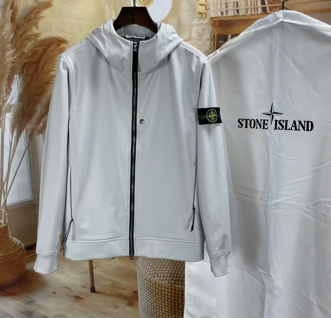 Stone Island 스톤아일랜드 소프트 쉘 프리모로프트 인슐레이션 후드 자켓 레플리카 8번 이미지 - 의류 | 세미샵 레플리카 사이트