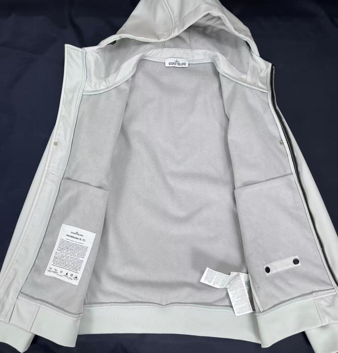 Stone Island 스톤아일랜드 소프트 쉘 프리모로프트 인슐레이션 후드 자켓 레플리카 13번 이미지 - 의류 | 세미샵 레플리카 사이트