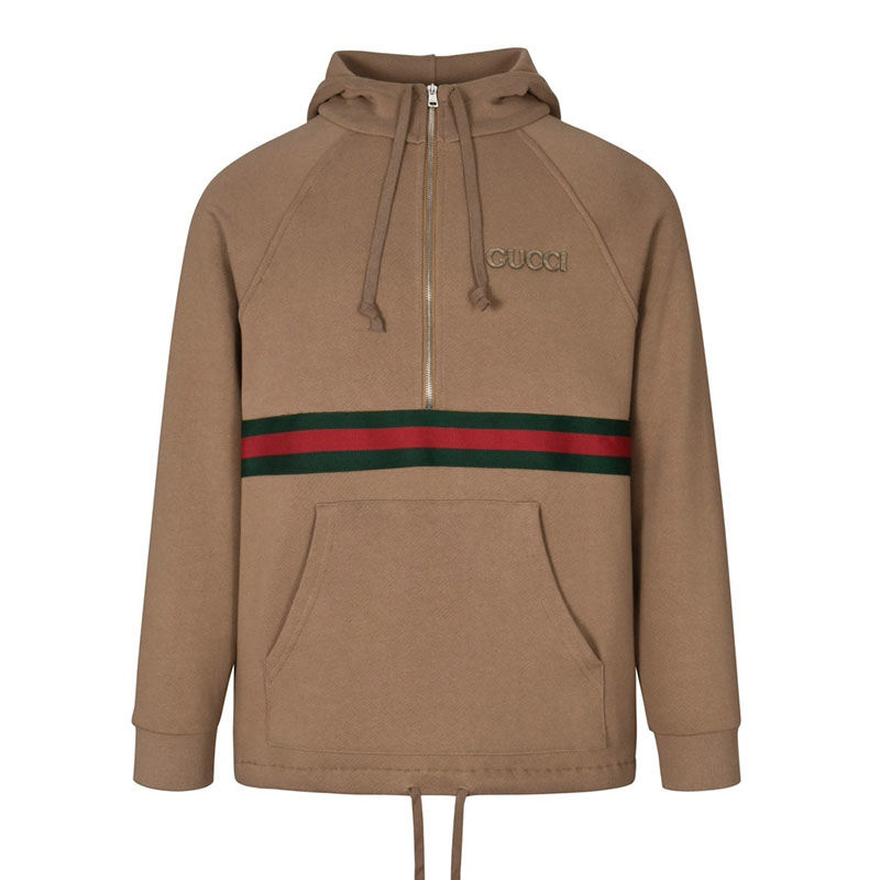 Gucci 구찌 24FW 웹 하프집업 후드 레플리카 1번 이미지 - 의류 | 세미샵 레플리카 사이트
