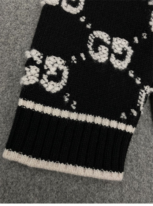 Gucci 구찌 GG 울 부클레 자카드 크루넥 가디건 레플리카 17번 이미지 - 의류 | 세미샵 레플리카 사이트