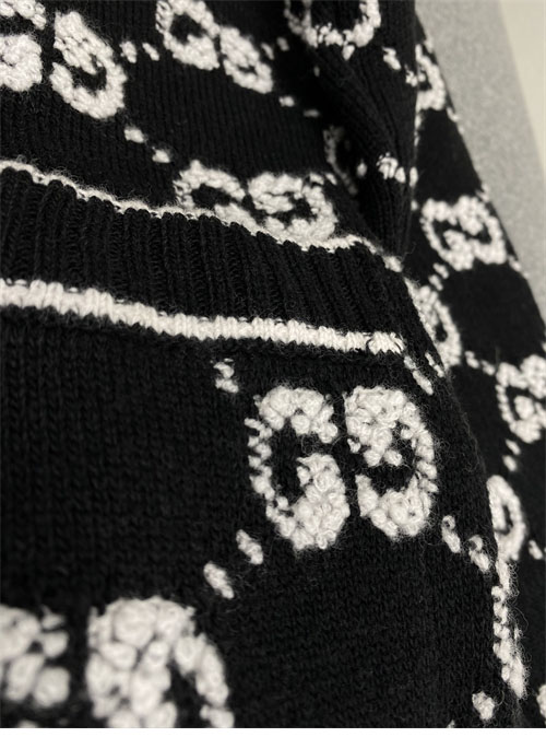 Gucci 구찌 GG 울 부클레 자카드 크루넥 가디건 레플리카 21번 이미지 - 의류 | 세미샵 레플리카 사이트