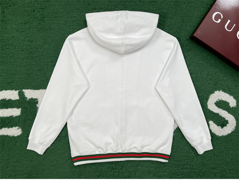 Gucci 구찌 Web코튼 저지 스웨트셔츠 후드 집업 레플리카 6번 이미지 - 의류 | 세미샵 레플리카 사이트