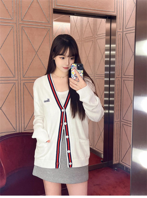 Gucci 구찌 eb 로고 엠브로이디드 가디건 레플리카 19번 이미지 - 의류 | 세미샵 레플리카 사이트