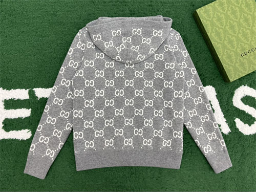 Gucci 구찌 리버시블 GG 울 후드 집업 레플리카 7번 이미지 - 의류 | 세미샵 레플리카 사이트