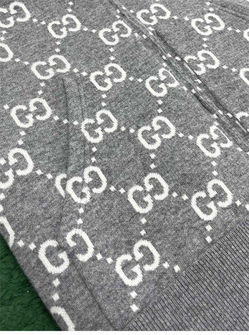 Gucci 구찌 리버시블 GG 울 후드 집업 레플리카 10번 이미지 - 의류 | 세미샵 레플리카 사이트
