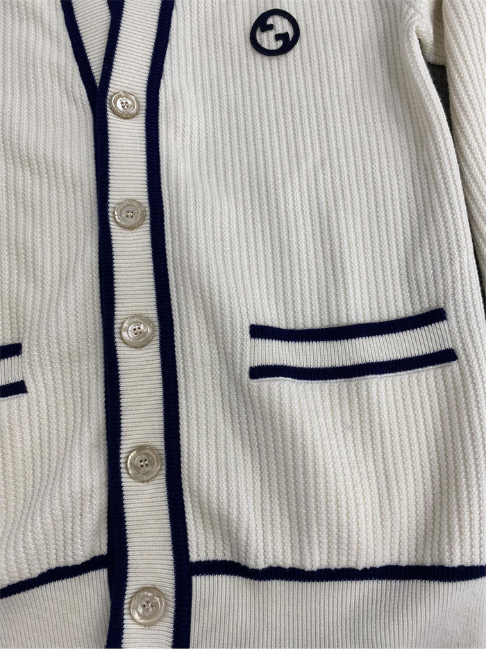 Gucci 구찌 리브드 울 블렌드 인터로킹G 로고 가디건 레플리카 11번 이미지 - 의류 | 세미샵 레플리카 사이트