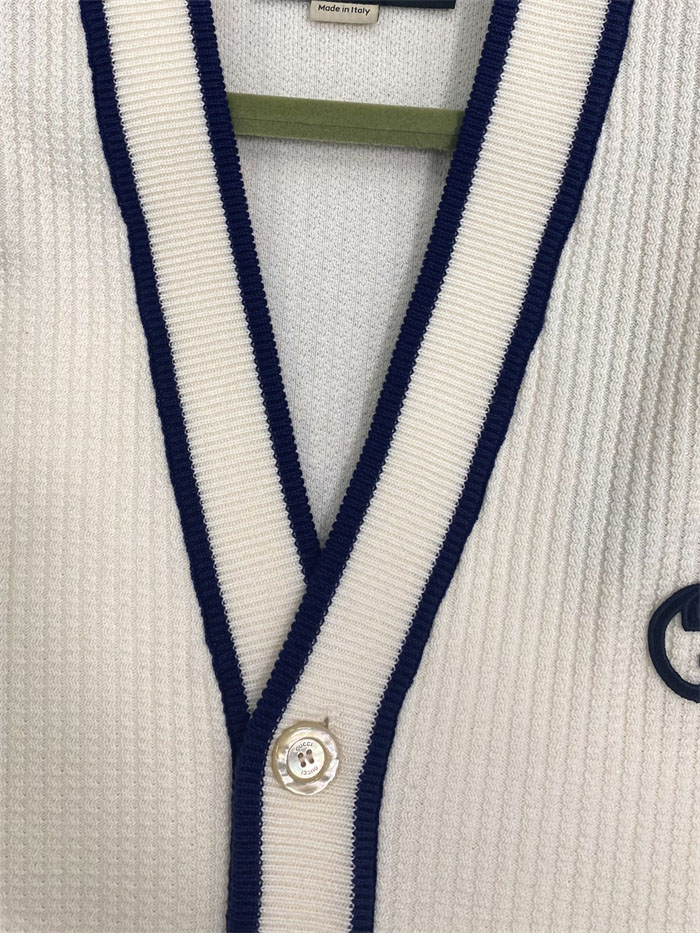 Gucci 구찌 리브드 울 블렌드 인터로킹G 로고 가디건 레플리카 14번 이미지 - 의류 | 세미샵 레플리카 사이트