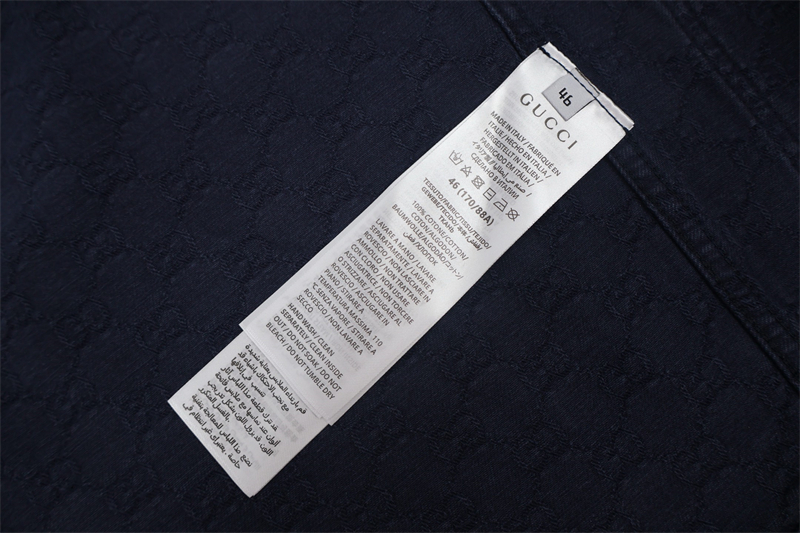 Gucci 구찌 블리치 GG 코튼 데님 자카드 셔츠 레플리카 12번 이미지 - 의류 | 세미샵 레플리카 사이트