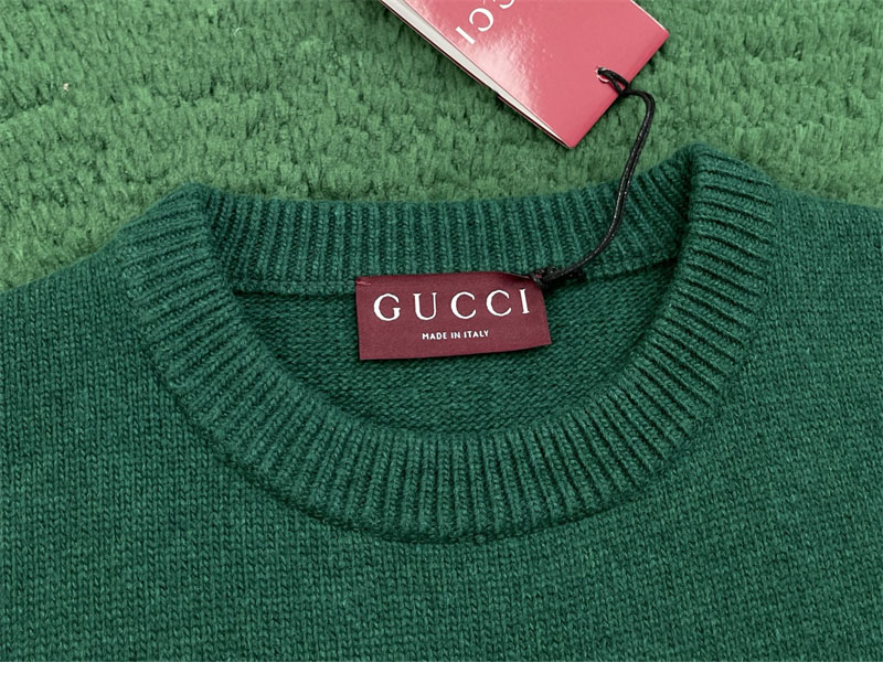 구찌 구찌 스크립트 인타르시아 니트 울 스웨터 레플리카 16번 이미지 - 의류 | 세미샵 레플리카 사이트