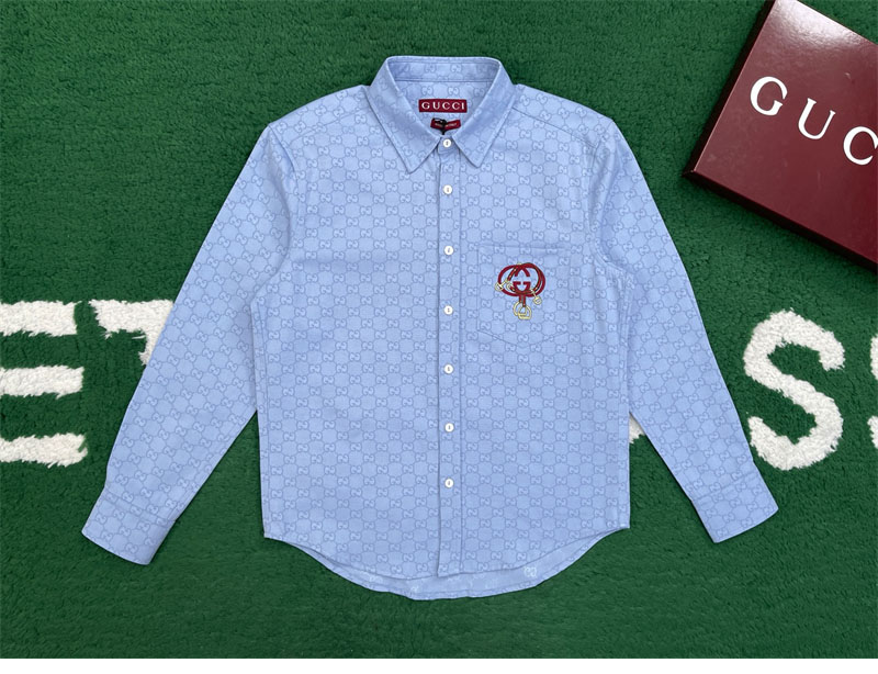 구찌 구찌 인터로킹 G 옥스포드 GG 코튼 셔츠 레플리카 13번 이미지 - 의류 | 세미샵 레플리카 사이트