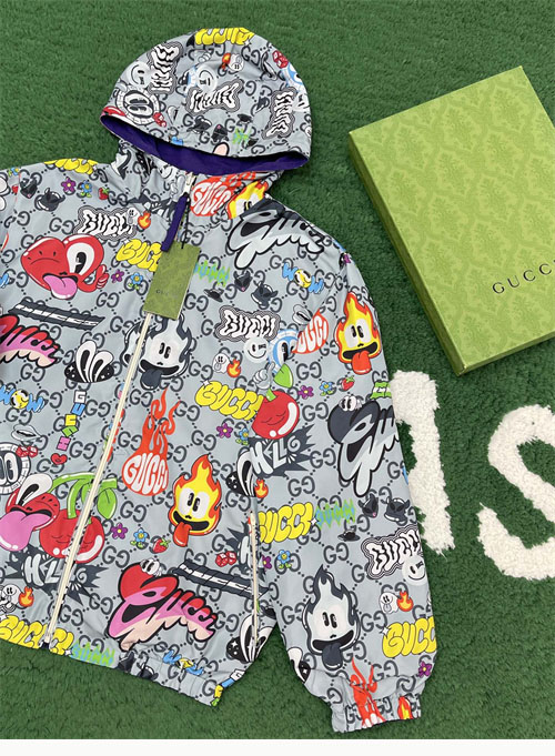 Gucci 구찌 카툰 양면 자켓 레플리카 5번 이미지 - 의류 | 세미샵 레플리카 사이트