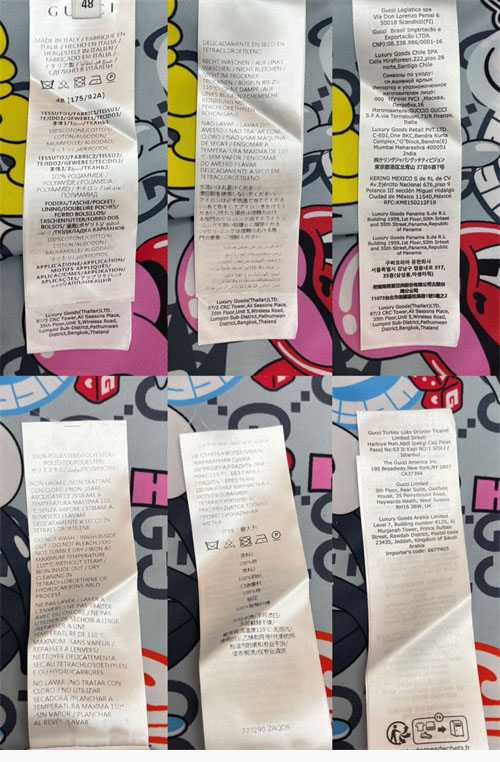 Gucci 구찌 카툰 양면 자켓 레플리카 12번 이미지 - 의류 | 세미샵 레플리카 사이트