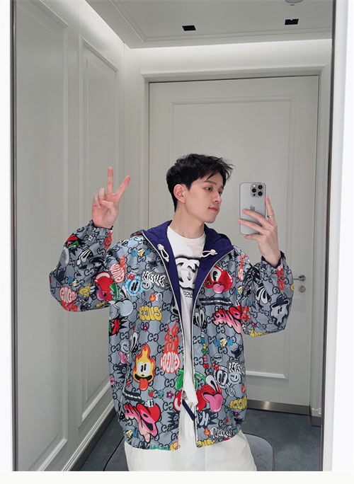 Gucci 구찌 카툰 양면 자켓 레플리카 20번 이미지 - 의류 | 세미샵 레플리카 사이트