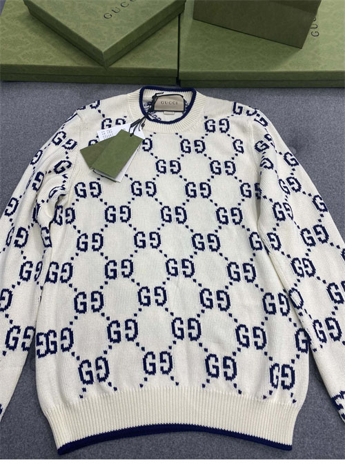 Gucci 구찌 코튼 GG 니트 스웨트셔츠 레플리카 8번 이미지 - 의류 | 세미샵 레플리카 사이트