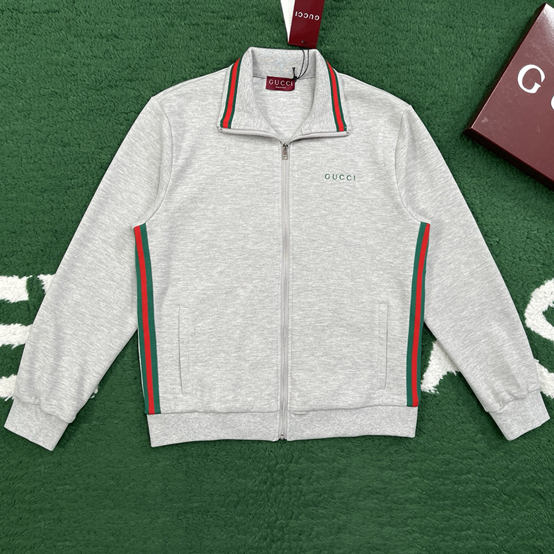 구찌 구찌 코튼 피케 더블 집업 자켓 레플리카 3번 이미지 - 의류 | 세미샵 레플리카 사이트