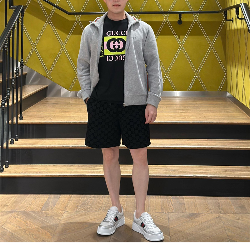 구찌 구찌 코튼 피케 더블 집업 자켓 레플리카 1번 이미지 - 의류 | 세미샵 레플리카 사이트