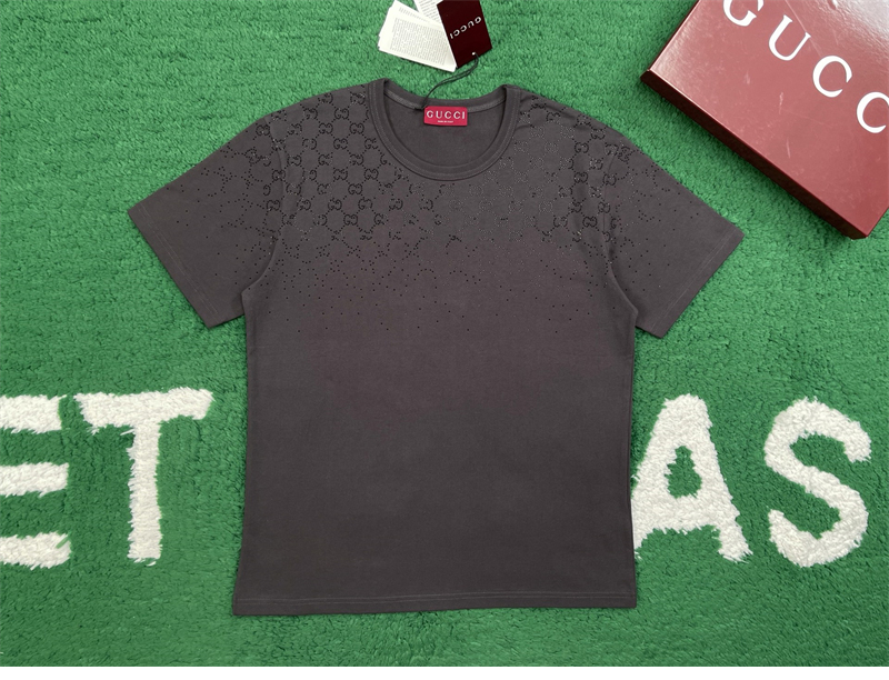 구찌 구찌 크리스탈 코튼 저지 반팔 티셔츠 레플리카 10번 이미지 - 의류 | 세미샵 레플리카 사이트