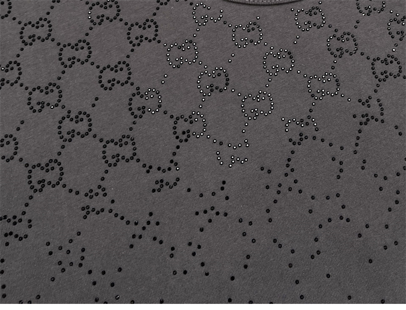 구찌 구찌 크리스탈 코튼 저지 반팔 티셔츠 레플리카 9번 이미지 - 의류 | 세미샵 레플리카 사이트