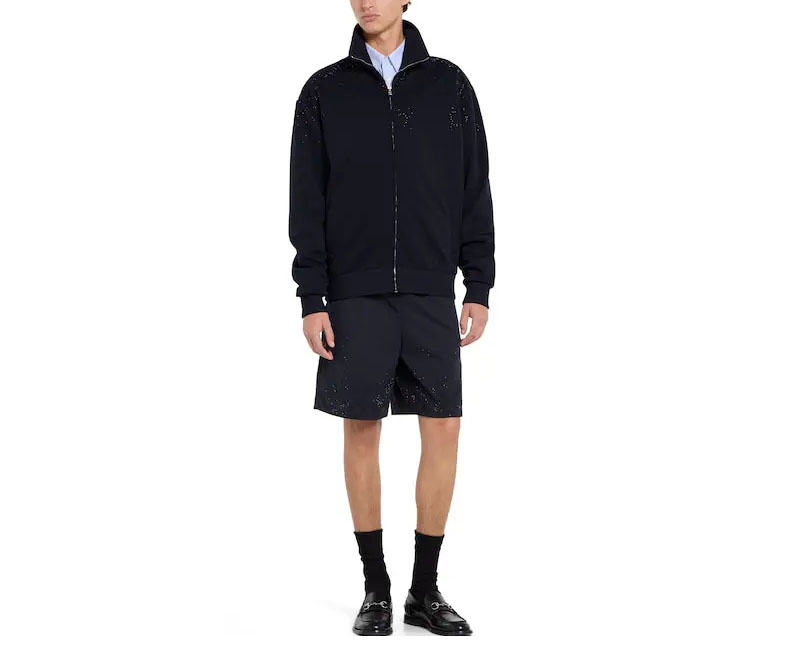 구찌 구찌 크리스털 GG 테크니컬 저지 집업 자켓 레플리카 6번 이미지 - 의류 | 세미샵 레플리카 사이트