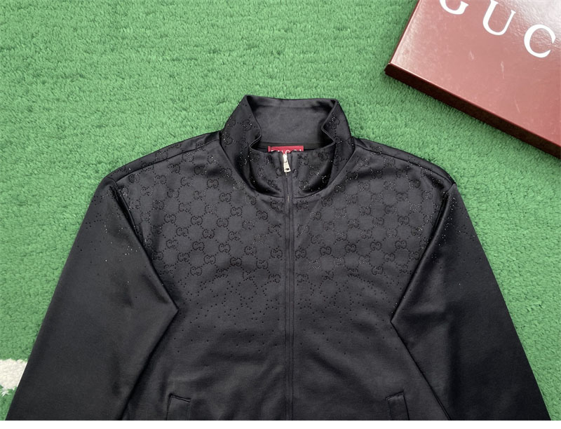 구찌 구찌 크리스털 GG 테크니컬 저지 집업 자켓 레플리카 3번 이미지 - 의류 | 세미샵 레플리카 사이트