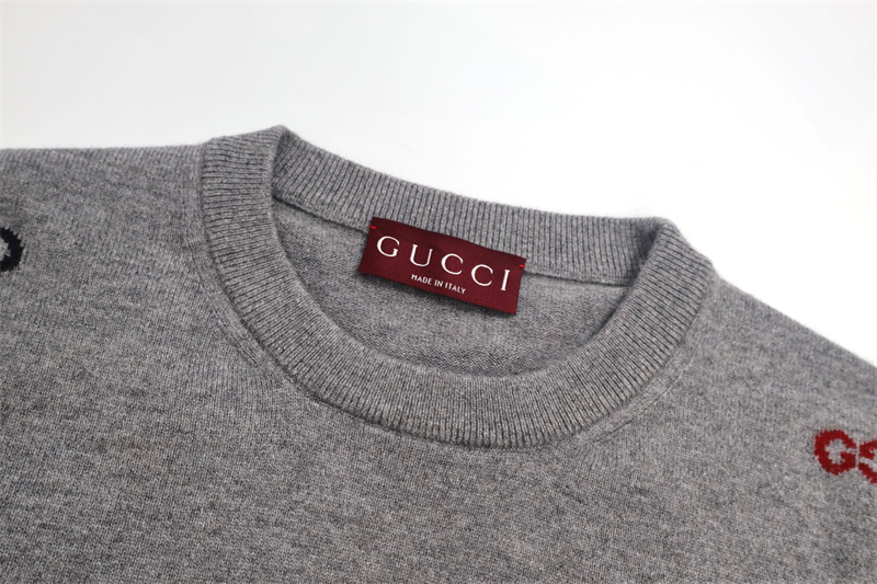 Gucci 구찌 플로라 인타르시아 파인 캐시미어 스웨터 레플리카 6번 이미지 - 의류 | 세미샵 레플리카 사이트