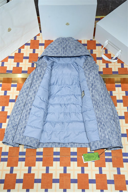 Gucci 디올 오블리크 자카드 데님 후드 다운 자켓 레플리카 10번 이미지 - 의류 | 세미샵 레플리카 사이트