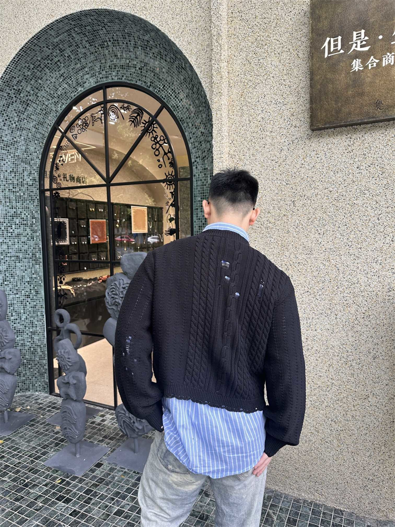 *기타 ERD 케이블 니트 버튼 가디건 레플리카 2번 이미지 - 의류 | 세미샵 레플리카 사이트