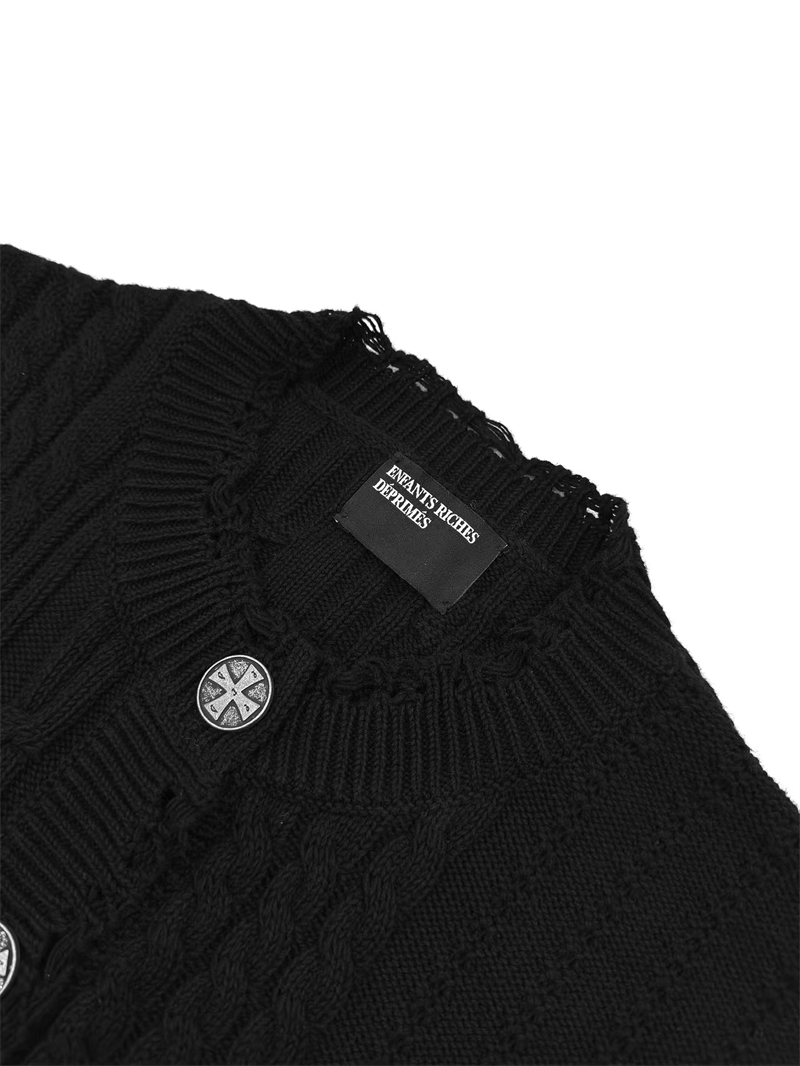 *기타 ERD 케이블 니트 버튼 가디건 레플리카 6번 이미지 - 의류 | 세미샵 레플리카 사이트