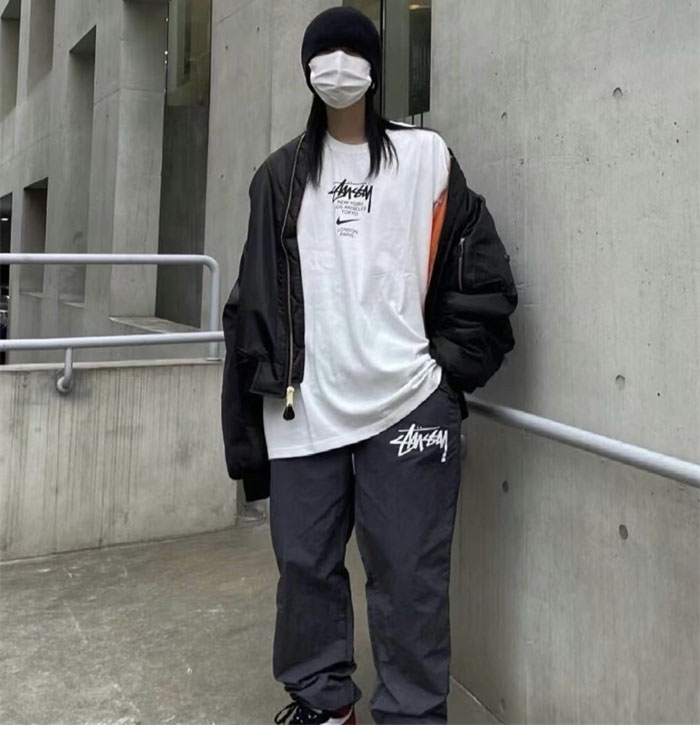 나이키 x 스투시 월드투어 반팔 티셔츠 - 상세 이미지
