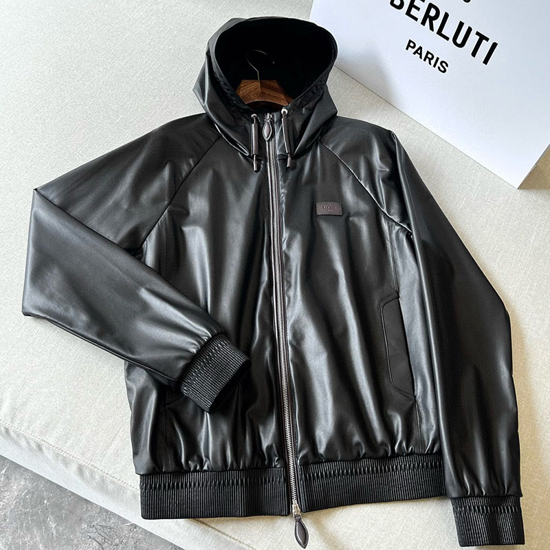 *기타 벨루티 B 웨이 플라이 베네치아 레더 후드 자켓 레플리카 1번 이미지 - 의류 | 세미샵 레플리카 사이트